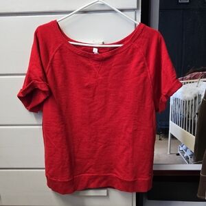 Short-Sleeve Sweatshirt